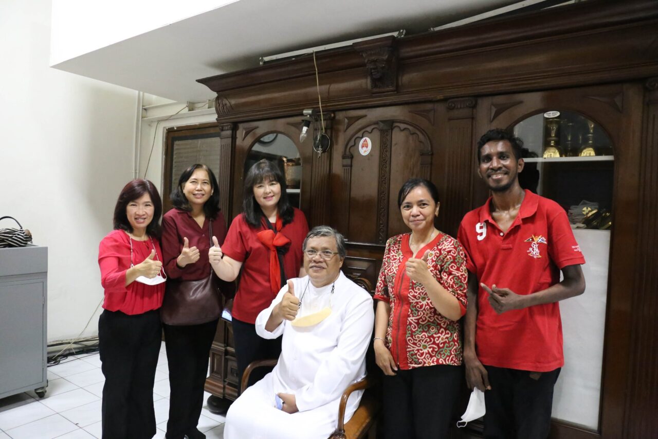 Misa PDPKK bersama Romo Ignatius Swasono SJ