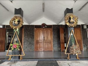 dekorasi depan