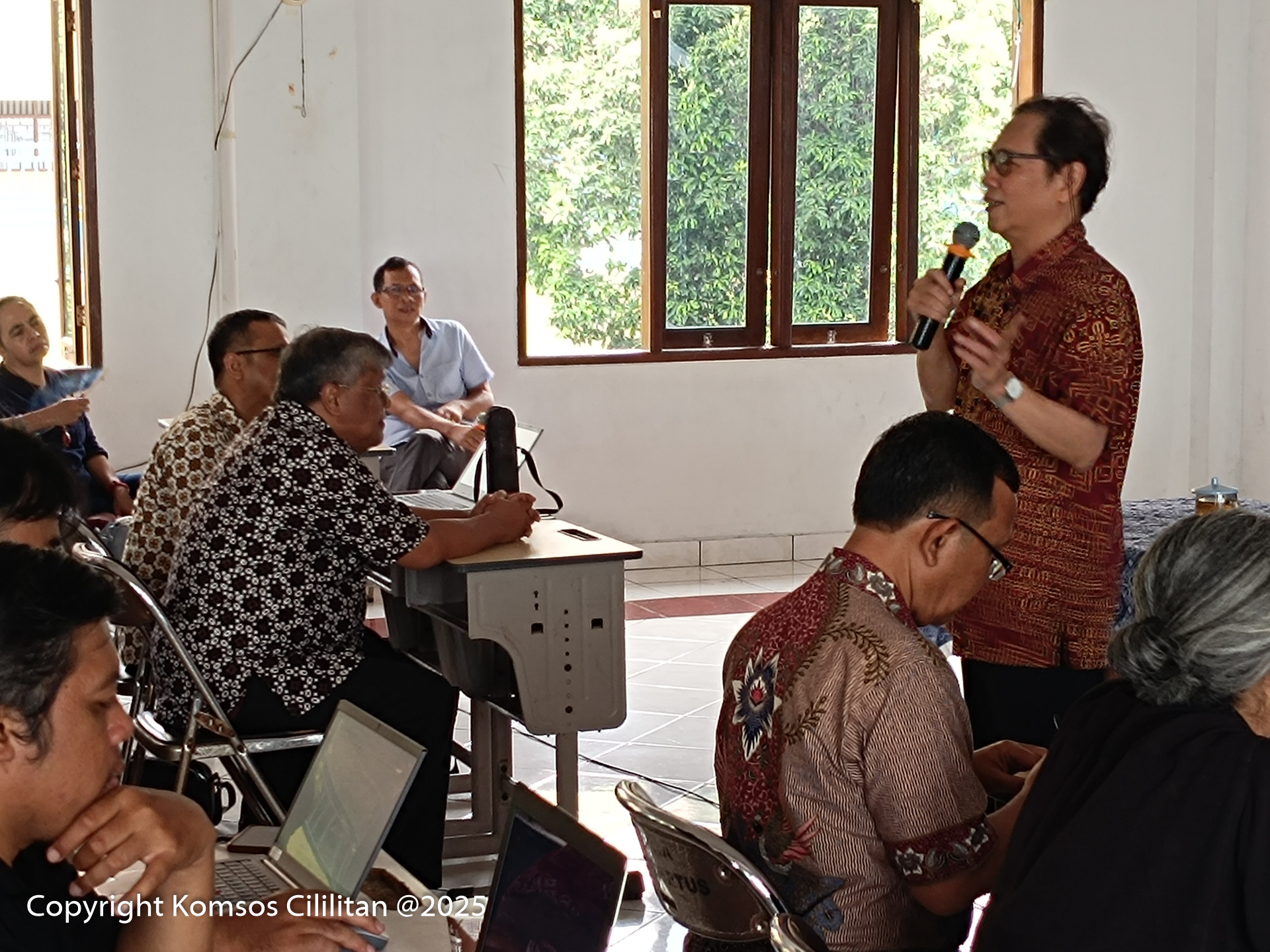 Pelatihan Aplikasi SAPA KAJ di Paroki Cililitan